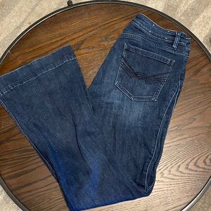 Idyllwind Flare Legged Trousers, high-rise